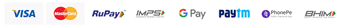 Footer payment icons