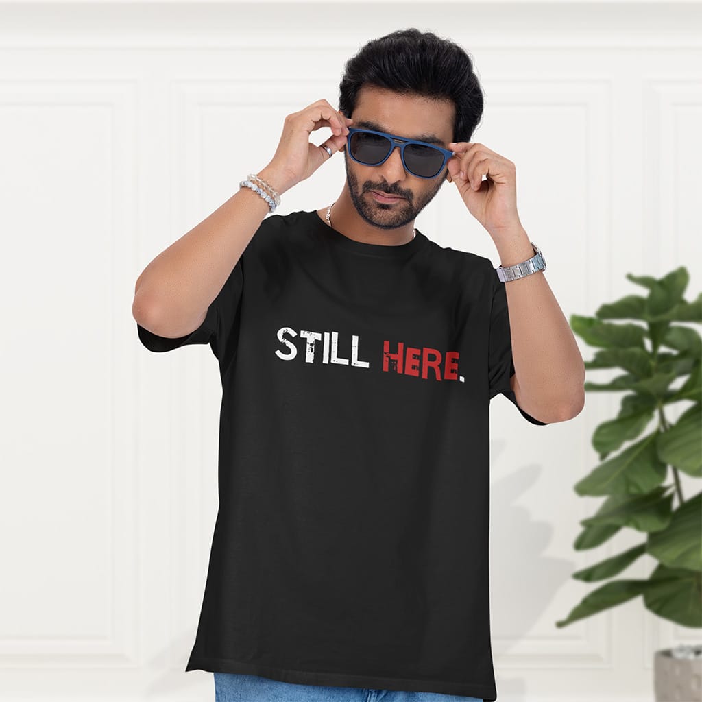 Oversize Tshirt Black - The Vibes Died
